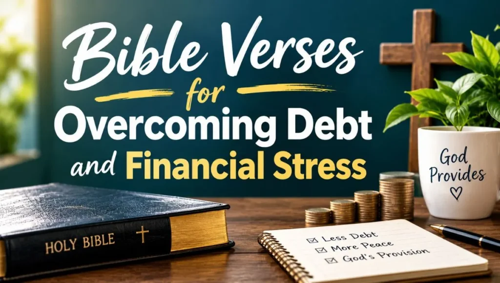 Bible Verses for Overcoming Debt and Financial Stress