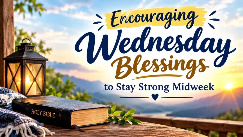 Encouraging Wednesday Blessings to Stay Strong Midweek