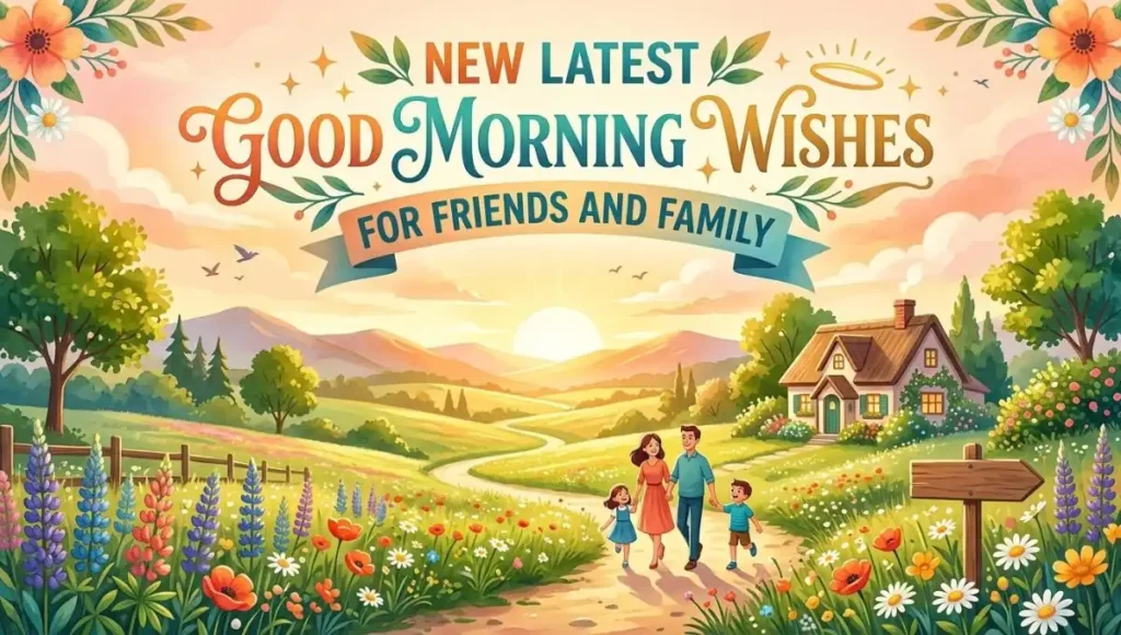  New Latest Good Morning Wishes For Friends And Family
