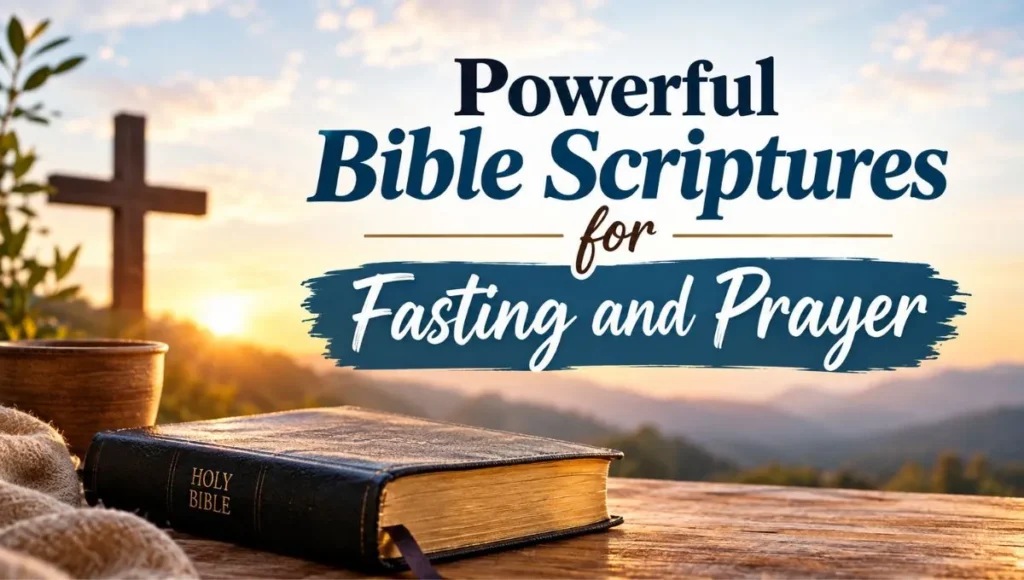 Powerful Bible Scriptures for Fasting and Prayer