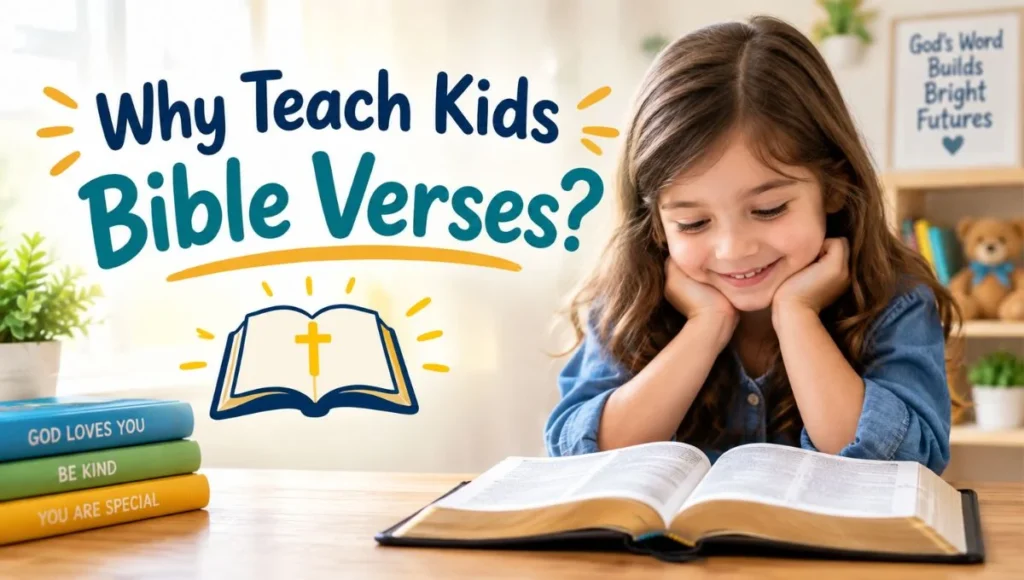 Why Teach Kids Bible Verses?