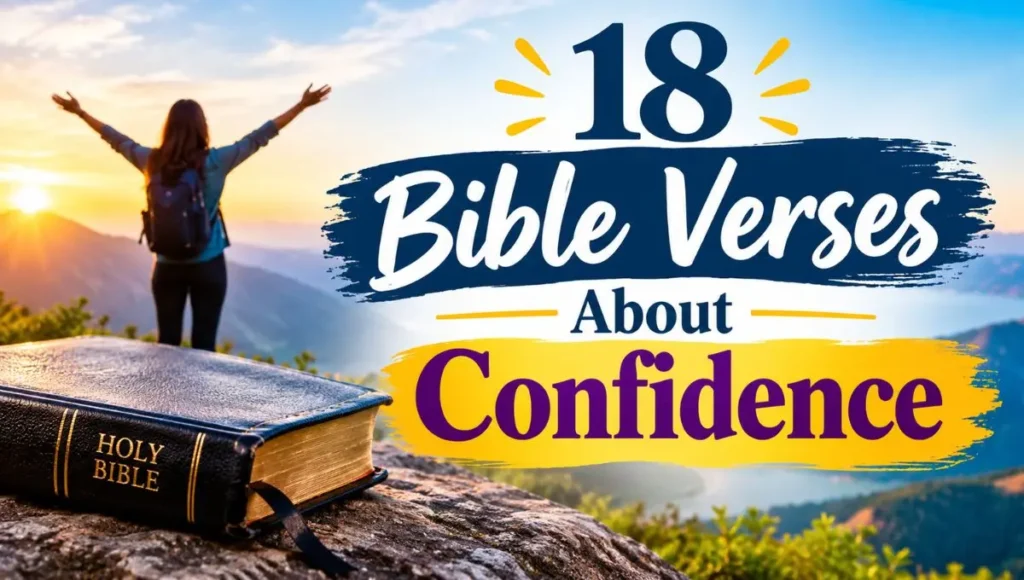 18 Bible Verses About Confidence