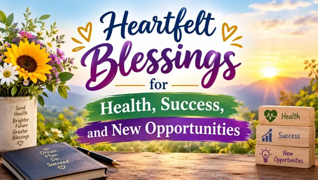 Heartfelt Blessings for Health, Success, and New Opportunities