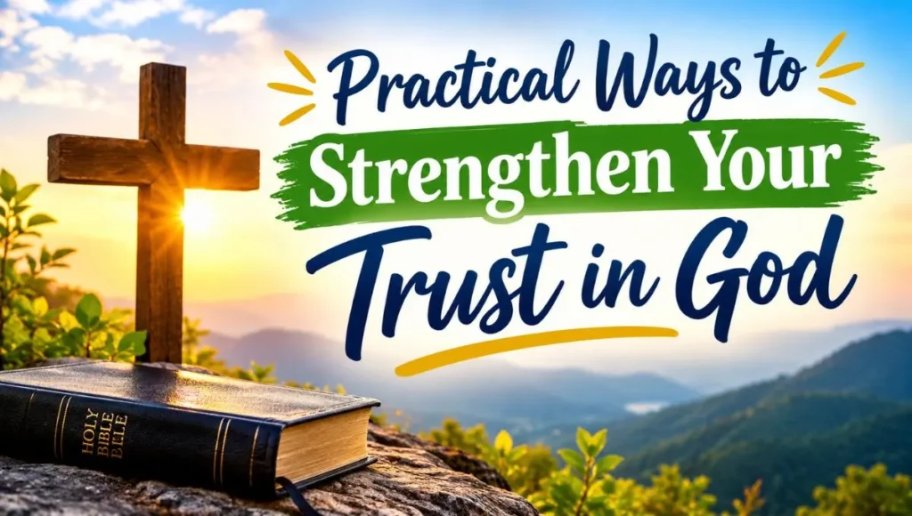 Practical Ways to Strengthen Your Trust in God