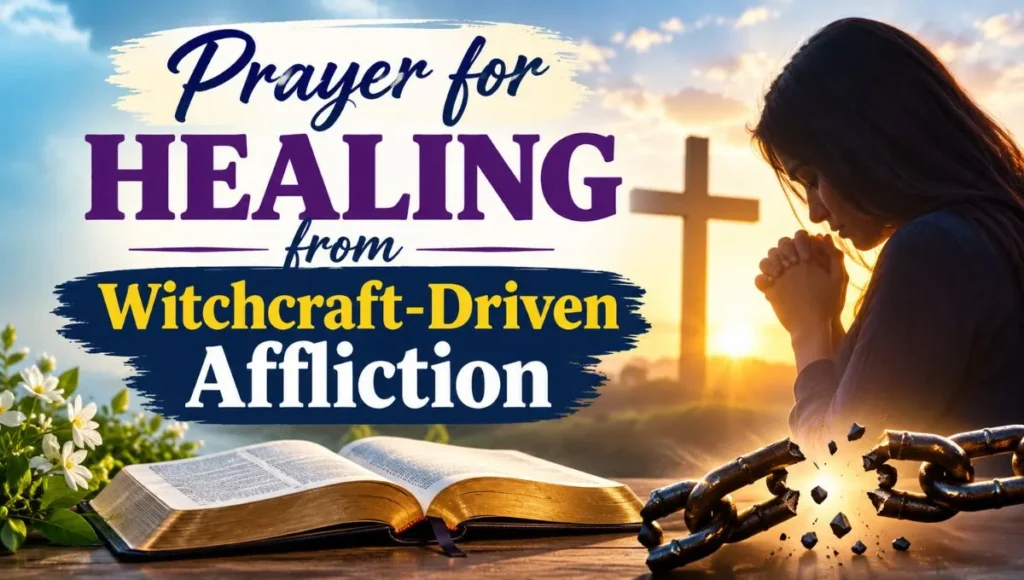  Prayer for healing from witchcraft-driven affliction