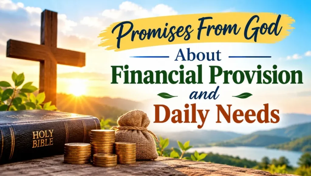Promises From God About Financial Provision and Daily Needs