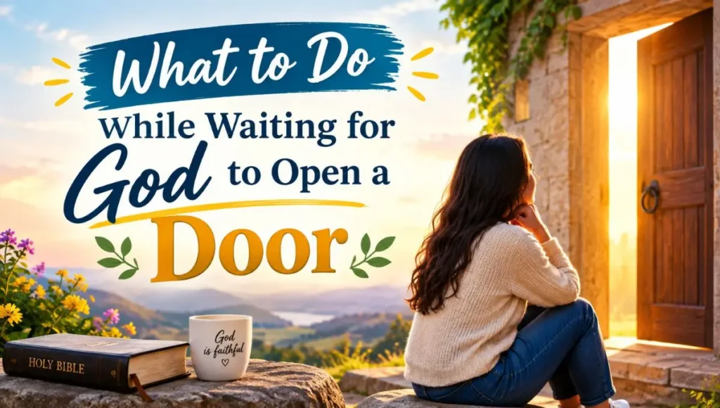 What to Do While Waiting for God to Open a Door
