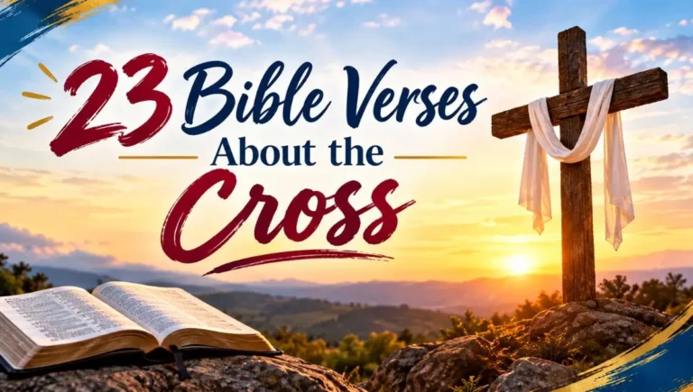 23 Bible Verses About the Cross