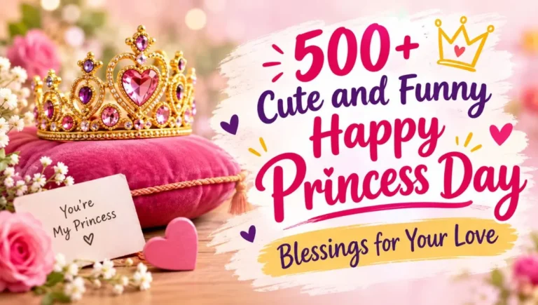 500+ Cute and Funny Happy Princess Day Blessings for Your Love