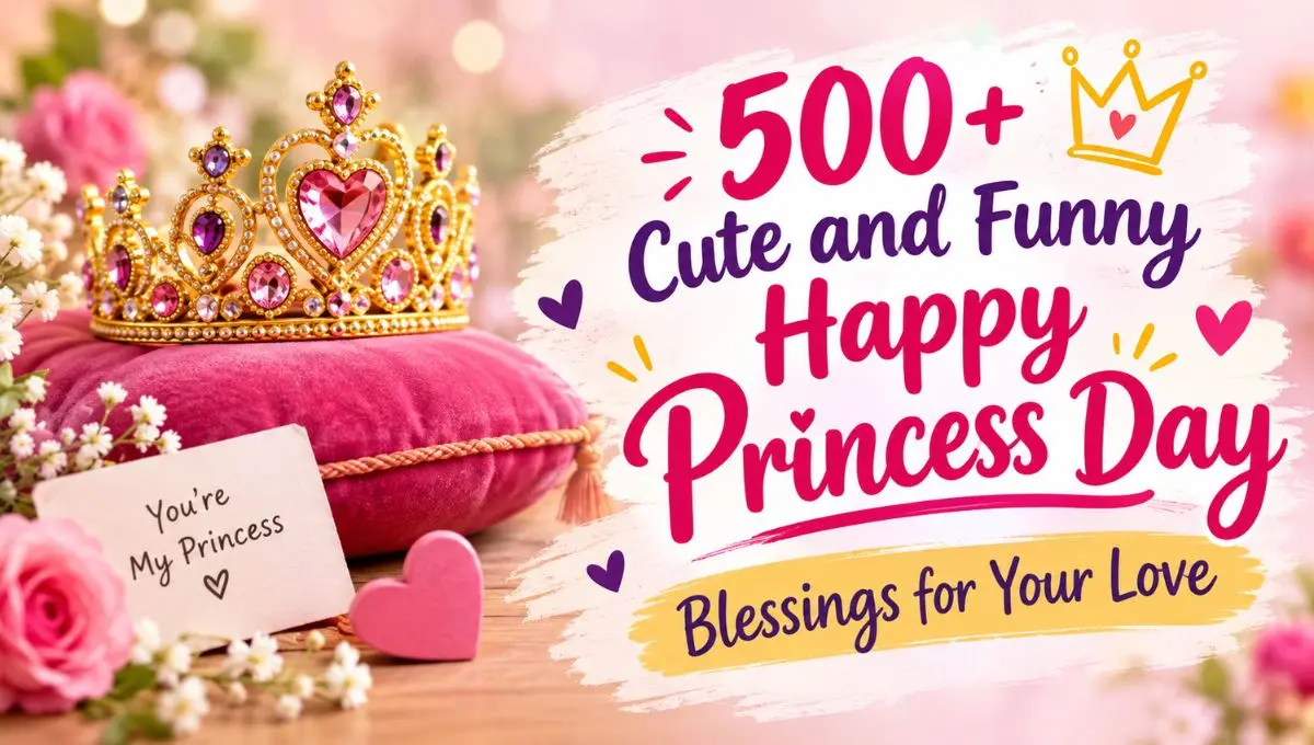 500+ Cute and Funny Happy Princess Day Blessings for Your Love