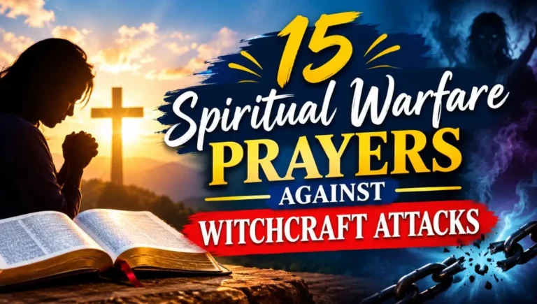 15 Spiritual Warfare Prayers Against Witchcraft Attacks