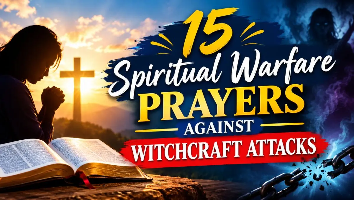 15 Spiritual Warfare Prayers Against Witchcraft Attacks